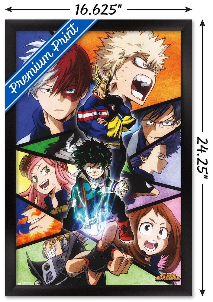 My Hero Academia - Faces Wall Poster, 22.375" x 34"