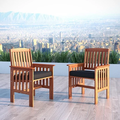 Fauteuil d’extérieur Miramar de CorLiving en bois dur