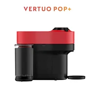 Nespresso Vertuo Pop+ Coffee and Espresso Machine by Breville, Spicy Red