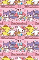 Hello Kitty et ses amis : 25 heures de goûter - Collage