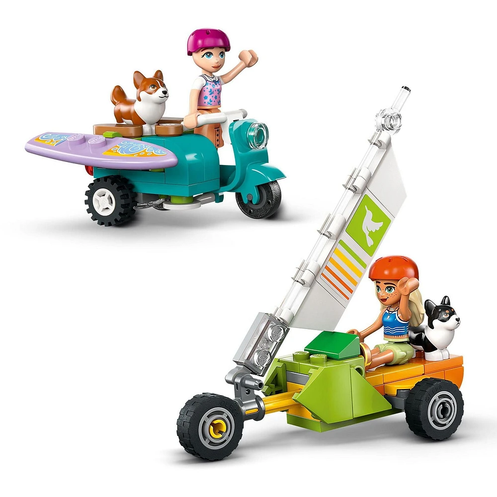 LEGO Friends Les chiens surfeurs et l’aventure en scouteur 42641 Ensemble de construction (113 pièces) Comprend 113 pièces, 6+ ans