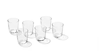 ONEDIA MERRY & BRIGHT STACKABLE CLEAR TALL GLASS