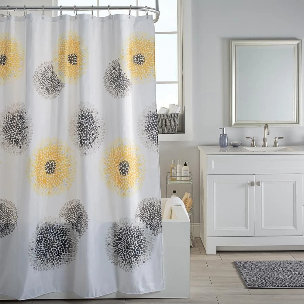 Blossom Rideau de douche en tissu