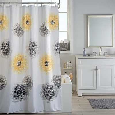 Blossom Fabric Shower Curtain