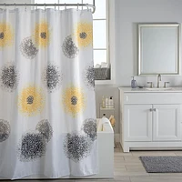 Blossom Rideau de douche en tissu