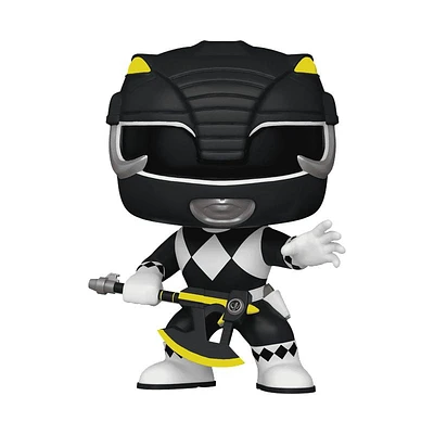 Funko Pop! Power Rangers - Black Ranger (30th Anniversary) Vinyl Figure