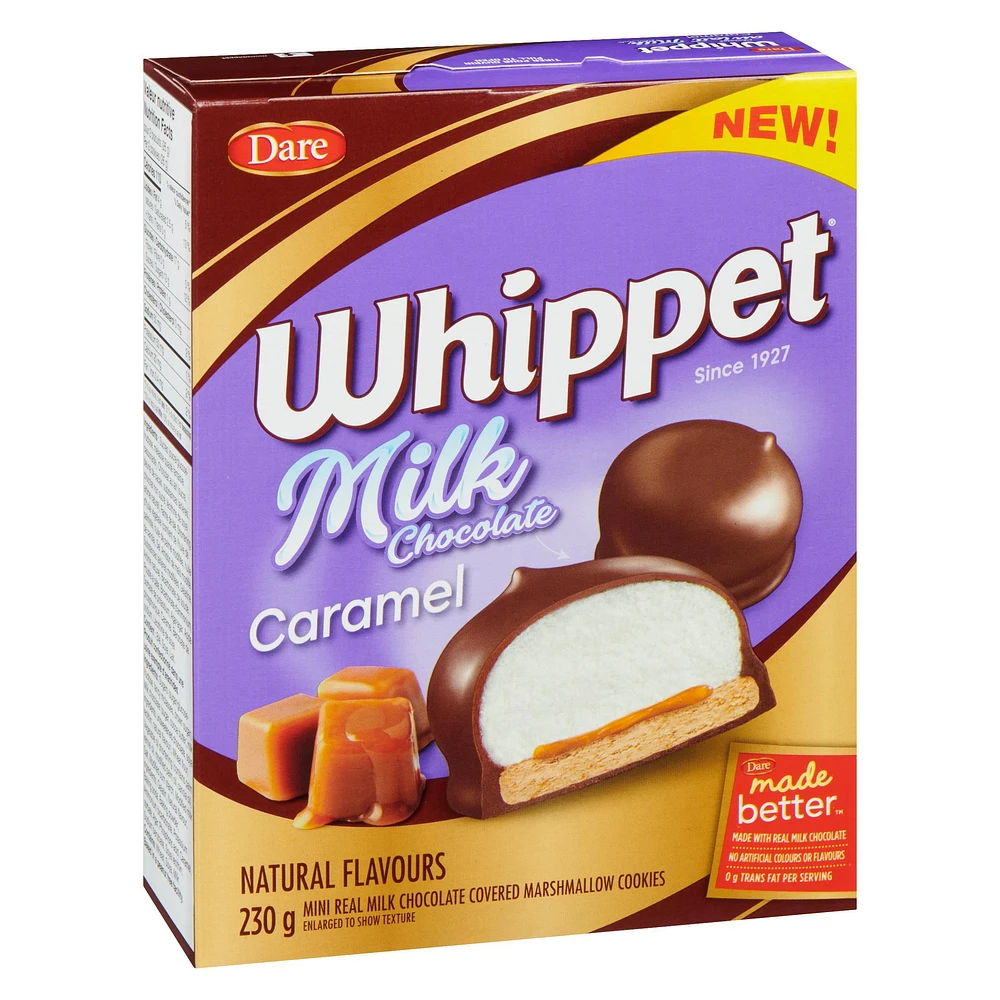 Whippet Milk Chocolate Caramel, Dare, 230g