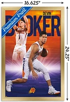 NBA Phoenix Suns - Devin Booker 18 Wall Poster, 22.375" x 34" Framed