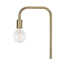 Lampe sur pied en métal de 70 po, collection Holden par Globe Electric, interrupteur marche/arrêt en ligne, 67067