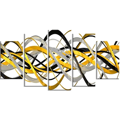 Design Art Helix Expression Abstract Canvas Wall Art
