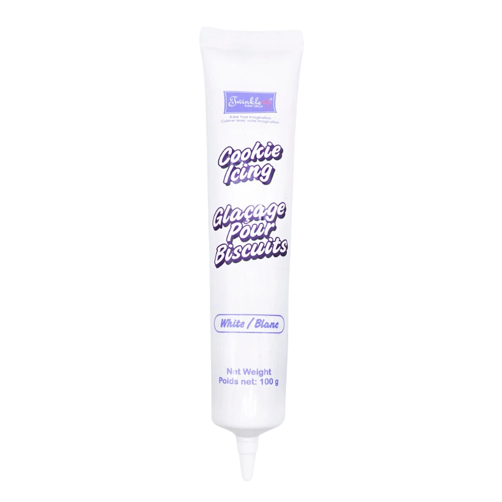 Glaçage pour biscuits rouge et blanc 2 paquets de 200g Glaçage pour biscuits rouge et blanc 2 paquets de 200g