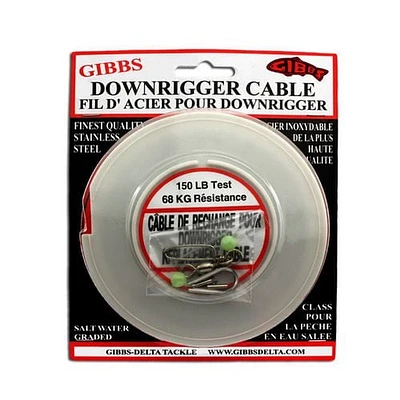 Cable 300 pi Gibbs Downrigger Downriggers, localisateurs & Accessoires