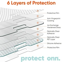 onn. iPhone 6 Plus/6s Plus/7 Plus/8 Plus Protector