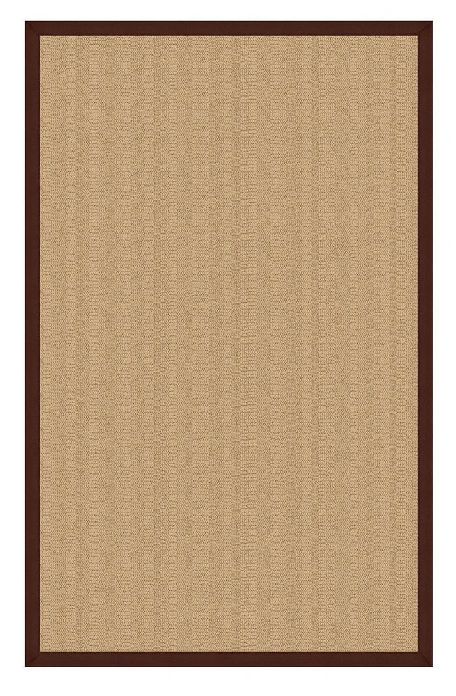 Athena Sisal & Brown 9'10" x 13' Area Rug