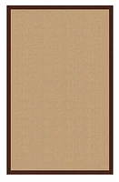 Tapis Athena sisal et marron 9 pi 10 po x 13 pi