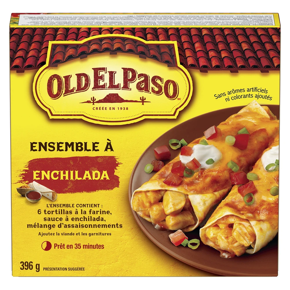 Old El Paso Dinner Kit Enchilada, 396 g