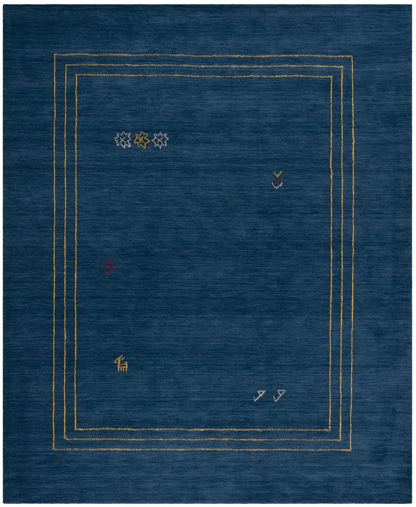 Safavieh Himalaya Calanthia Tapis Contemporain, bleu / multi, 2'3" X 8'