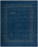Safavieh Himalaya Calanthia Tapis Contemporain, bleu / multi, 2'3" X 8'