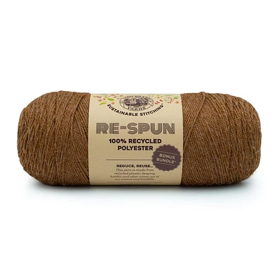 Lion Brand Re-Spun Bonus Bundle Fil - Héliotrope