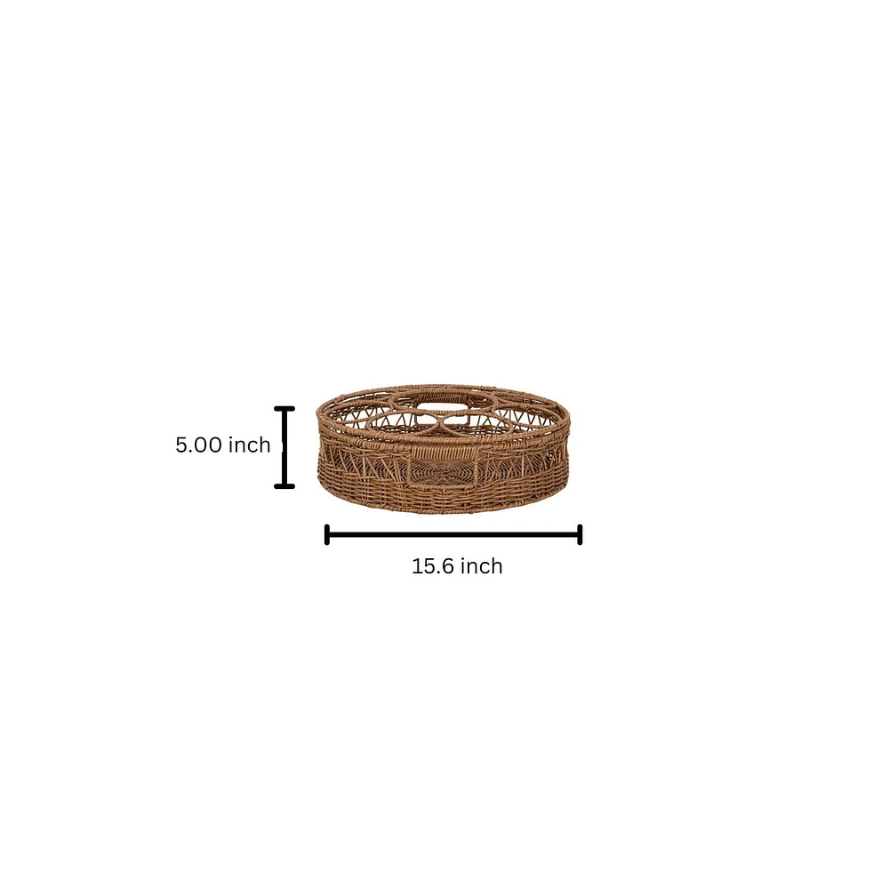 Better Homes & Gardens Rattan Large Beverage Tray