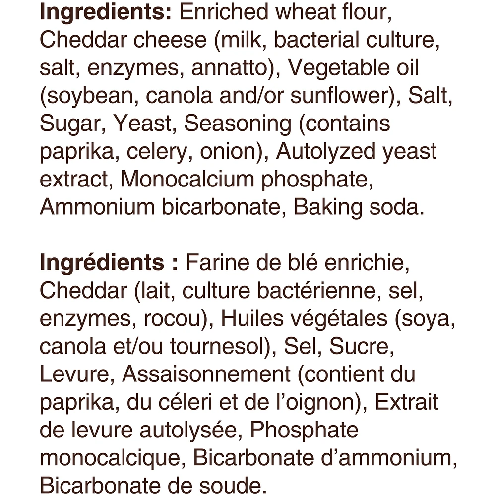 Craquelins GoldfishMD Cheddar sur le thème du printemps, 180g Bag Craquelins Goldfish Cheddar