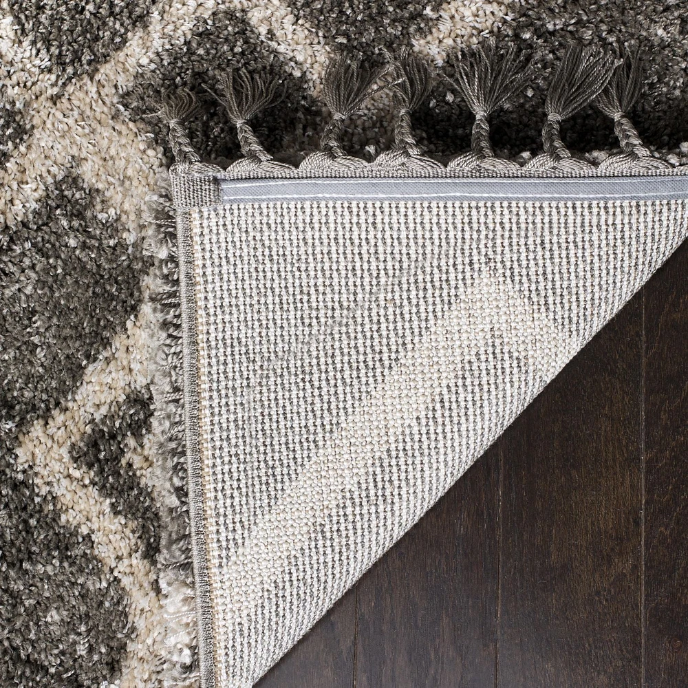 Safavieh Moroccan Fringe Janella Tapis Géométrique Shag