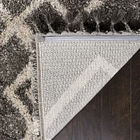 Safavieh Moroccan Fringe Janella Tapis Géométrique Shag