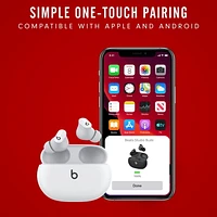Beats Studio Buds – True wireless noise cancelling earphones – Active Noise Cancelling, IPX4 rating, sweat-resistant earbuds, compatible with Apple and Android, Class 1 Bluetooth®, built-in microphone, True Wireless Noise Cancelling Earphones