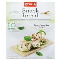 RYVITA ORIGINAL SNACKBREAD, 125GR