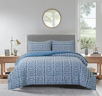 Chaps 3pc Comforter Set Navy Double/Queen, Cozy Navy D/Q Regular Blanket