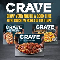 CRAVE Smokey BBQ Angus Beef Frozen Meal, 283g