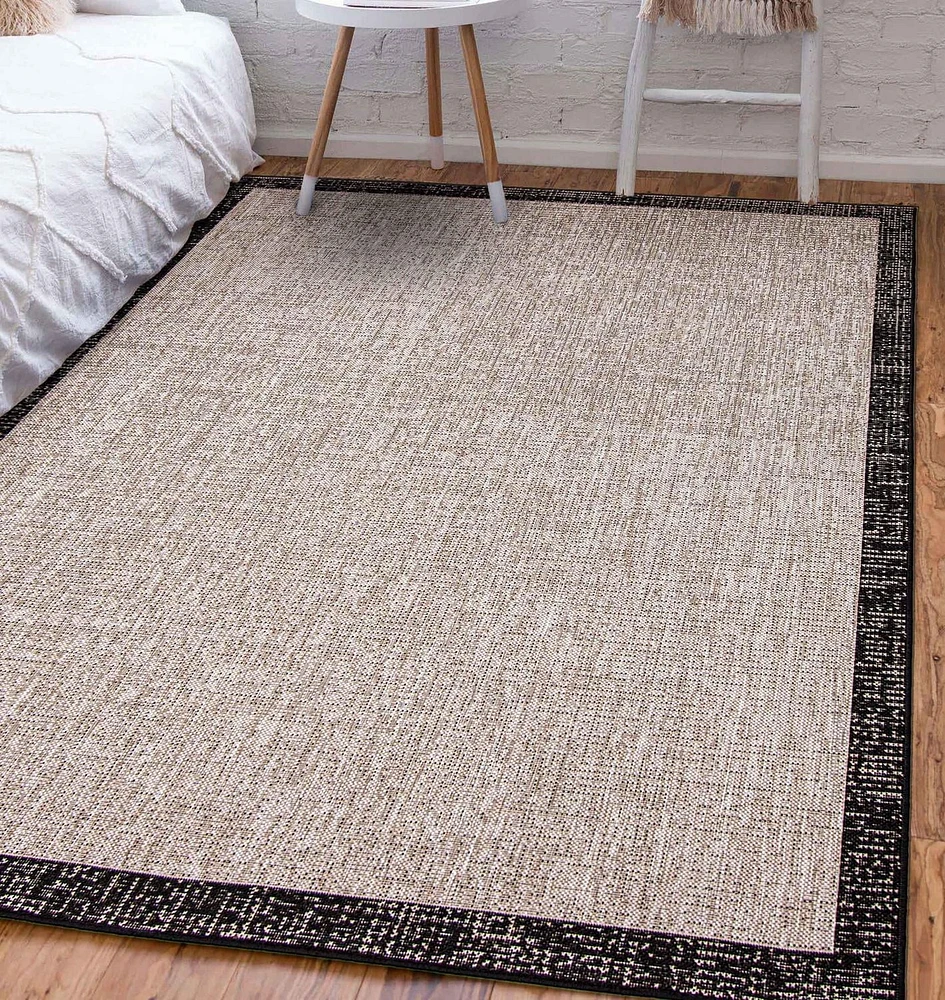 Tapis ECARPET Intérieur Extérieur pour Patio, Terrasse, Salon Collection Sisal Classic