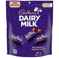 Cadbury Dairy Milk Chocolat Au Lait, 19 Unités,
