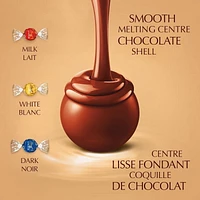 Lindt LINDOR Assorted Chocolate Truffles, 150-Gram Bag, 150g Bag