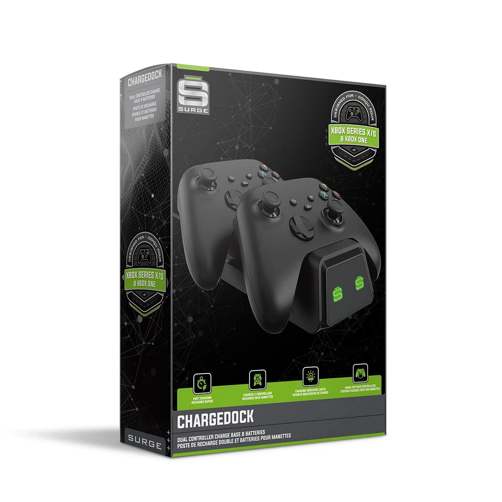 Surge Dual Controller Charging Dock for Xbox Series X|S / Xbox One