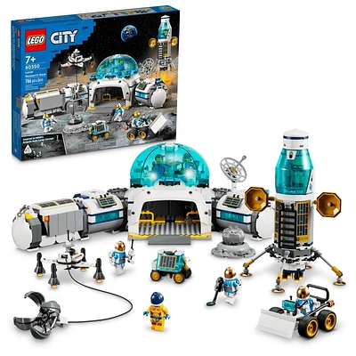 LEGO City La base de recherche lunaire 60350 Ensemble de construction (786 pièces)
