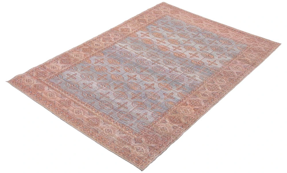 ECARPET Persian Style Area Rug, Turkoman Indoor Carpet, Eco Friendly, Machine Washable