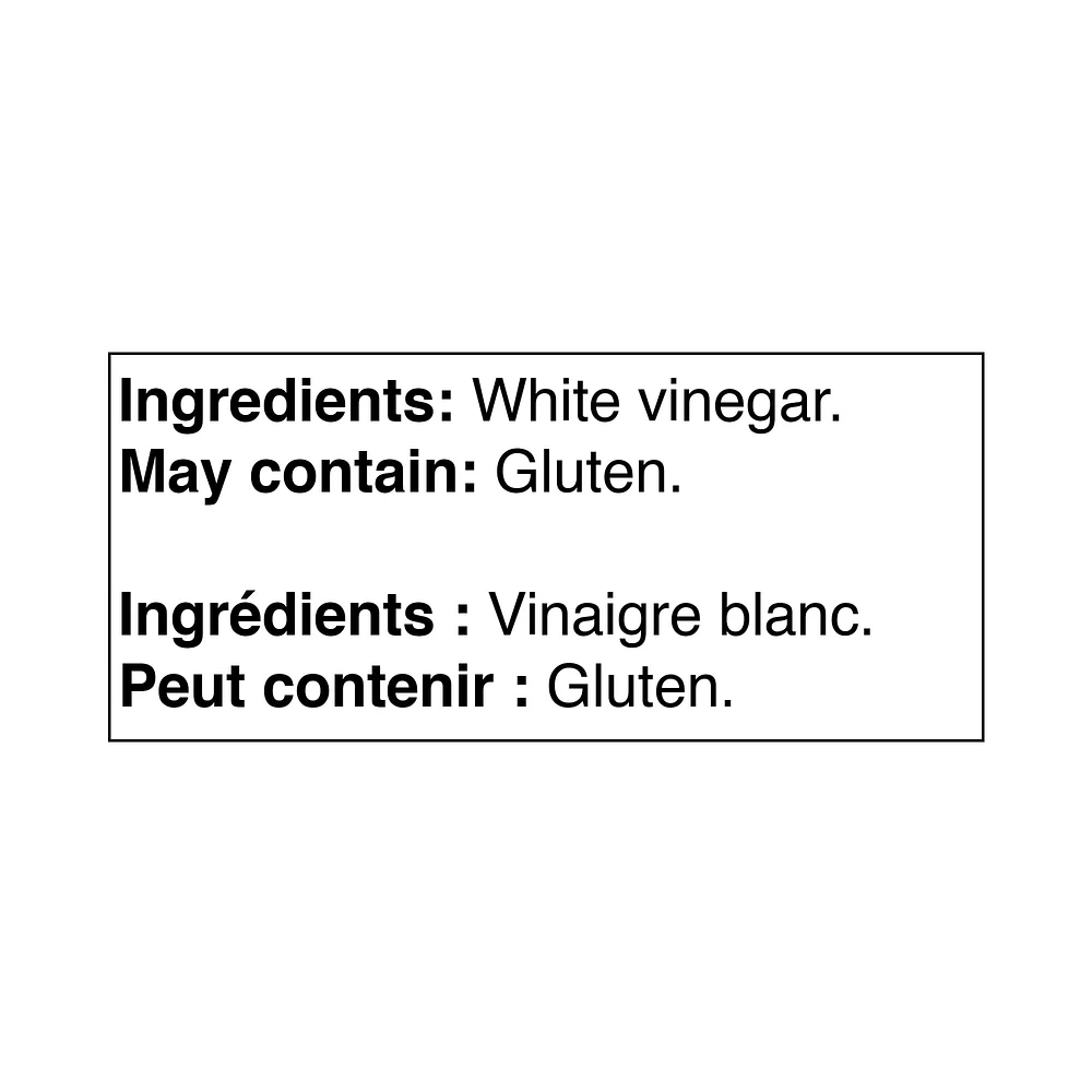 Great Value Pure White Vinegar, 4 L