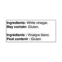 Great Value Pure White Vinegar, 4 L