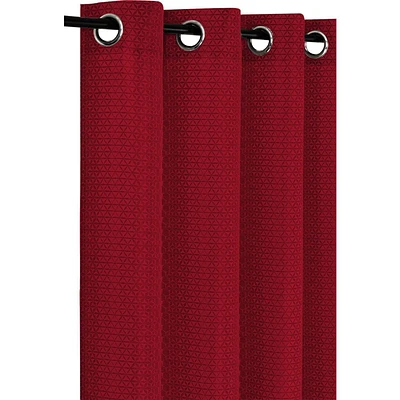 Safdie & Co. Curtain 84L Holli Jacquard Red