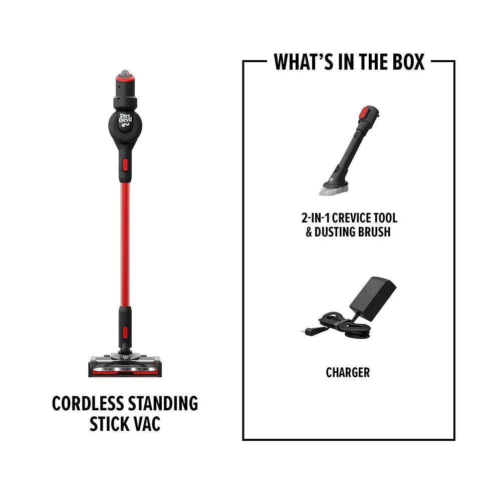 Dirt Devil Aspirateur balai sans fil