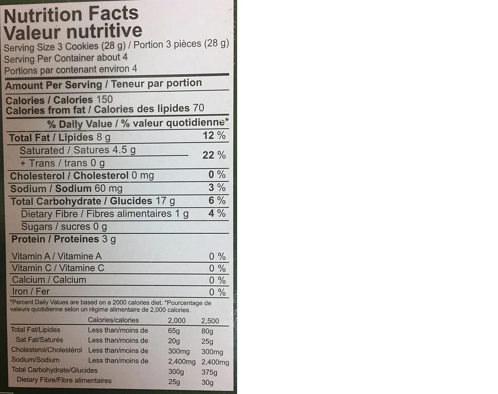 Lu Sugar Free Wheatable Biscuit