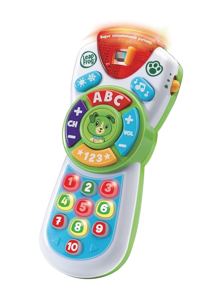 LeapFrog Scout's Learning Lights Remote™ Deluxe - French Version, 6 months to 3 years