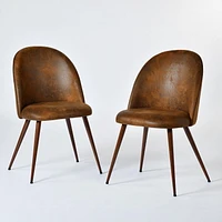 Homy Casa Ensemble de table à manger de 63 pouces avec 1 table et 4 chaises – Ensemble de salle à manger moderne avec dossier ergonomique, chaises rembourrées pour salles à manger, cuisines, petites s