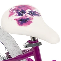Sea Star de Huffy, 16 pouces, vélo pour filles avec roues d'entraînement, violet 4-6 ans