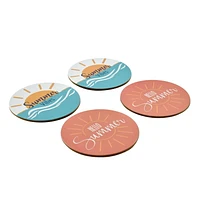 LOT DE 4 SOUS-VERRES HOMETREND
