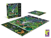 Ceaco Glow Le jardin pour les délices terrestres Puzzle 750 pièces