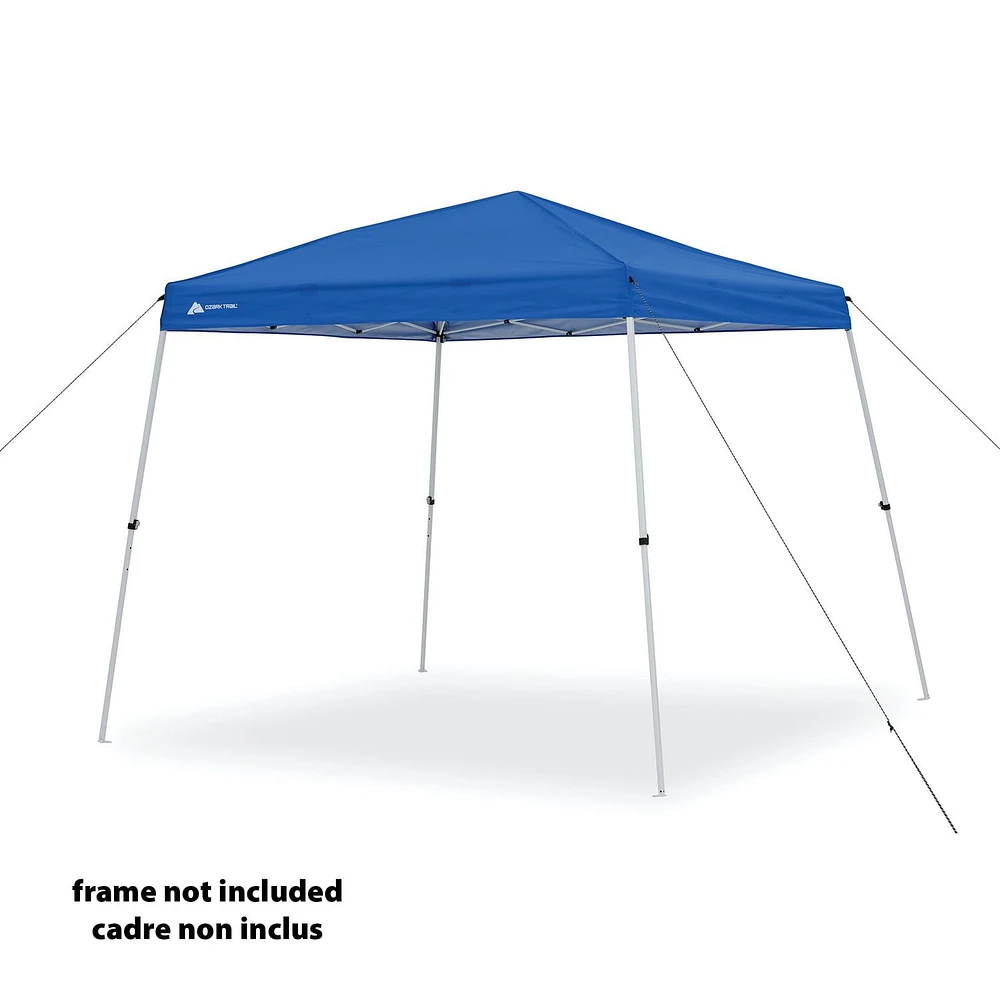 Ozark Trail Slant Leg Canopy Top Accessory - Frame Not Included, BLUE, Slant Top