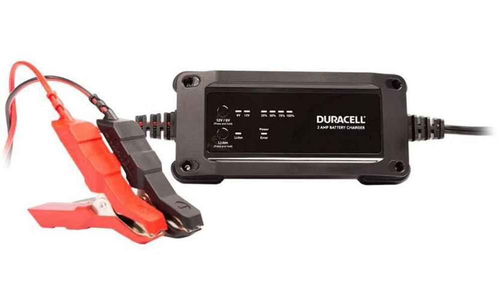 Chargeur/ mainteneur de batterie de 2 ampères