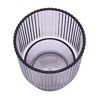 Better Homes and Gardens Ensemble de gobelets Lowball en Tritan côtelé gris
